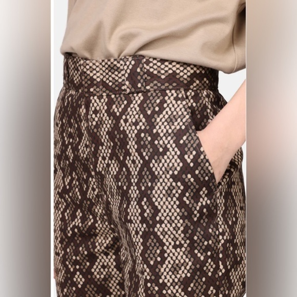 Dickies Camden brown snakeskin print Straight leg khaki pants Pants Size 10R new - Picture 4 of 7